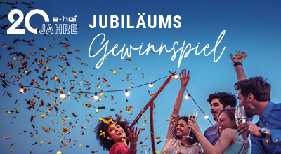 e-hoi 20 Jahre Jubiläumsgewinnspiel